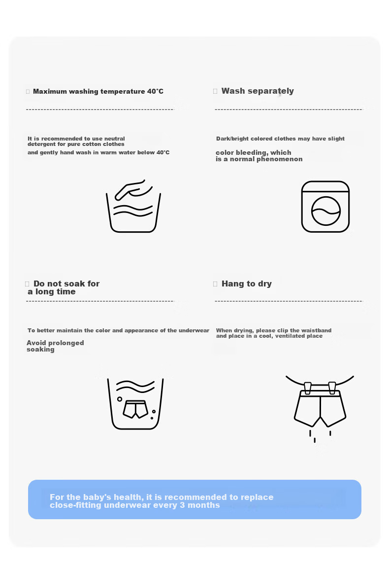 Niduoxiong Girls' Underwear, Children's Panties for Older Kids, Class A Cotton Boxer Briefs, Breathable And Comfortable, Size L 22