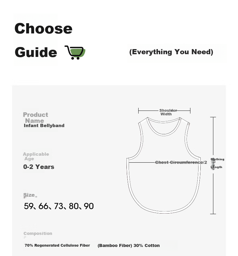 Betis Baby Belly Protector Summer Infant Bellyband Newborn Vest Gauze Clothes Cold Prevention Device 20