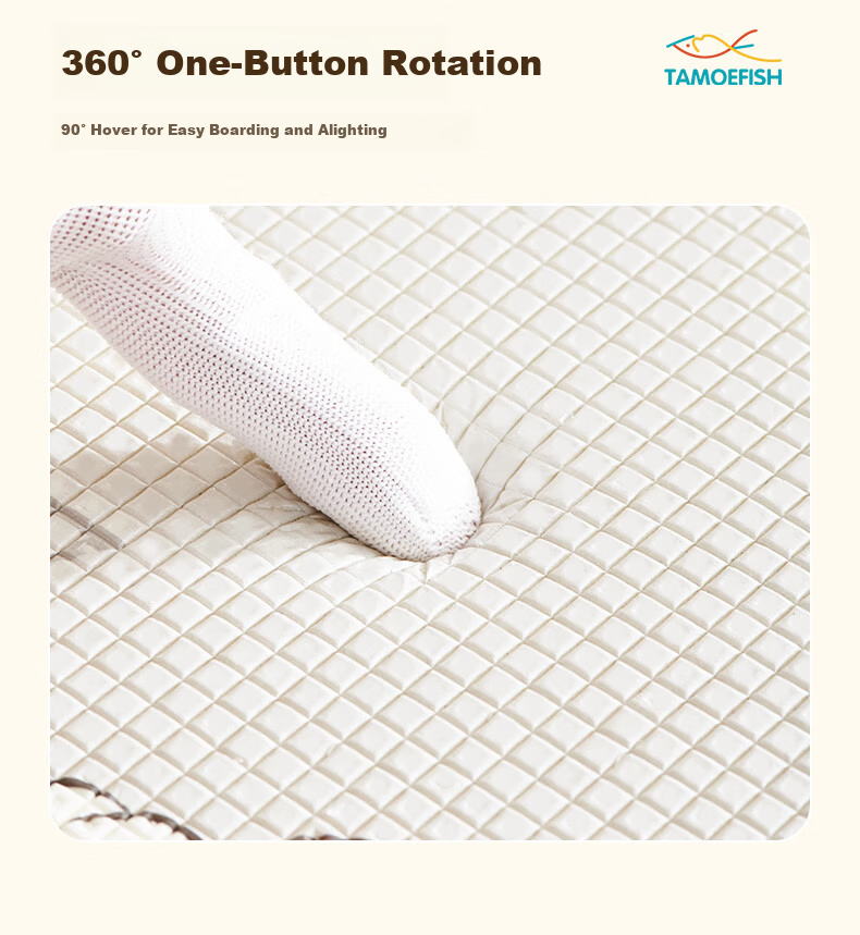 Tamon Fish Crawling Mat Baby Play Mat Infant Crawling Mat Interlocking Eco-friendly Foam Mat Thickened Double-sided Gift 13