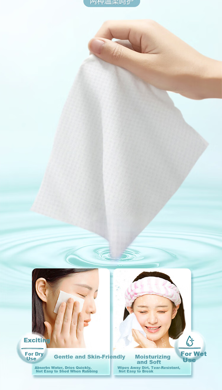 C&S White Tea Facial Wipes 180 Sheets Hanging Disposable Thickened Absorbent Face Towels Suitable for Baby Use 6