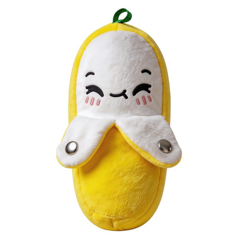 COOKSS Banana Fruit Smart Sensor Rhythm Children's Toy Piano Music Interactive Plush Gift for Kids Boys and Girls