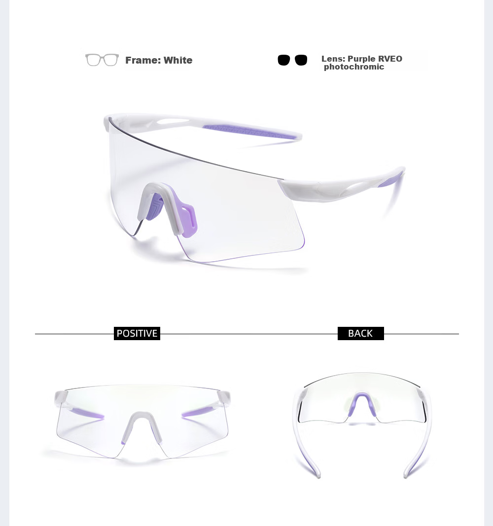 Cashman Running Glasses Men's and Women's Marathon Professional Outdoor Sunglasses Photochromic Cycling Sports Protective Sunglasses 21