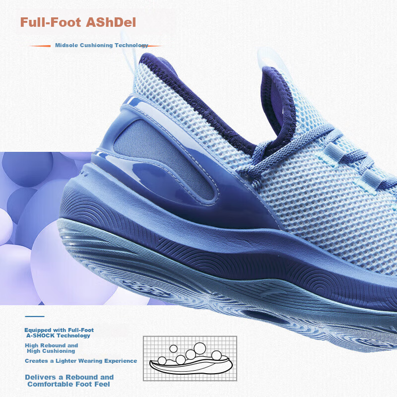 Anta KT-FLY Thompson Men's Basketball Shoes Mesh Low-Top Professional Outdoor Performance Sneakers