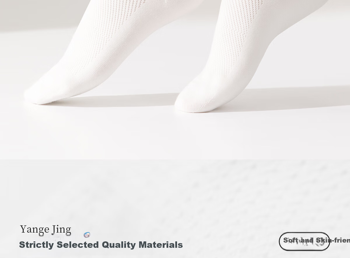 Buddygo Disposable Socks Unisex Daily Cotton Socks Travel Portable Wash-Free Odor-Resistant Mid-Calf 5 Pairs 3