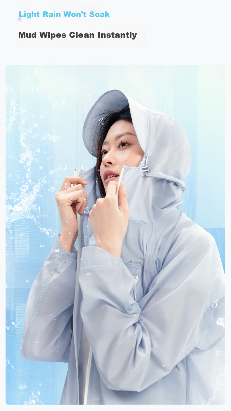 Meilicheng Tan Jian Ci Style | Lightweight Unisex Sunscreen Jacket UV Protection UPF100+ Summer Slim Fit Coat F111 9