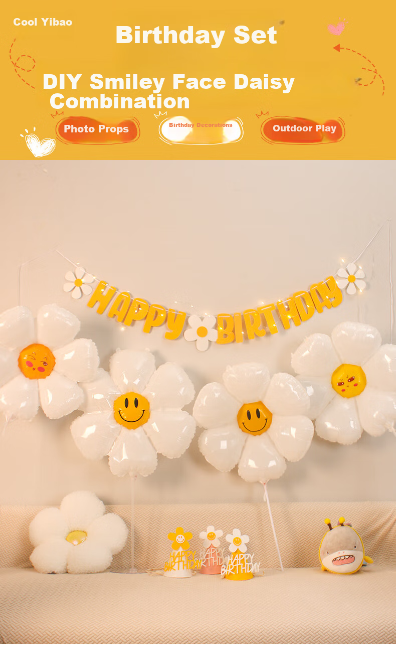 Kuyibao Car Trunk Surprise Gift Decoration, Boys Girls Children's Birthday Balloon, Creative Scene for Trunk 1