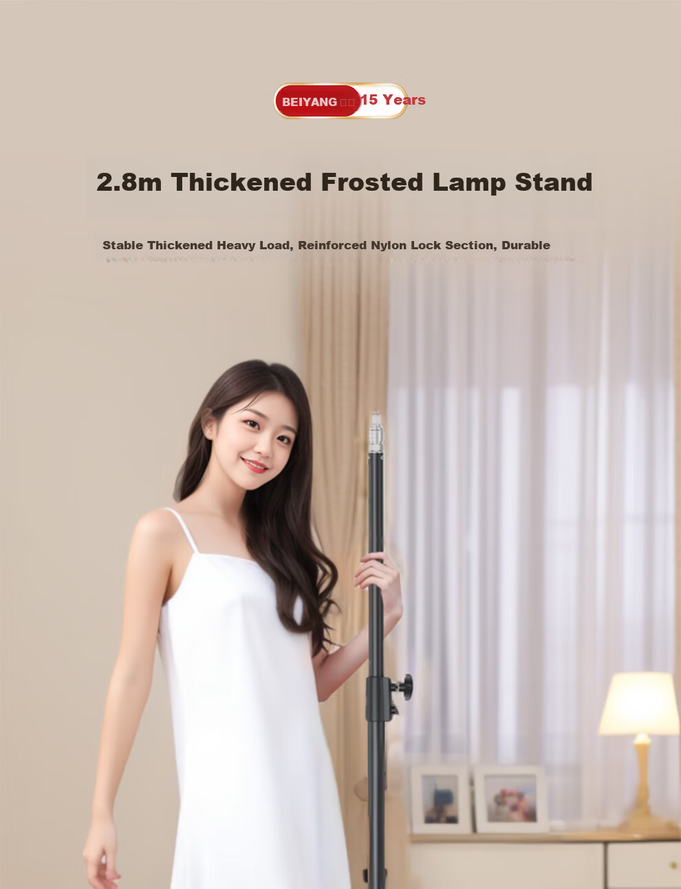 Beiyang 300W Live Streaming Fill Light Professional Spherical Lighting LED Soft Light Beauty Skin Studio Photography Video Continuous Light Film Light 35