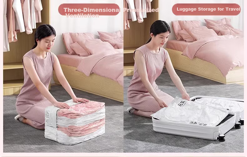 Antu Vacuum Compression Storage Bag Electric Air Pump for Quilts Clothes Down Jackets Sealed No-Pump Organizing Bag 3