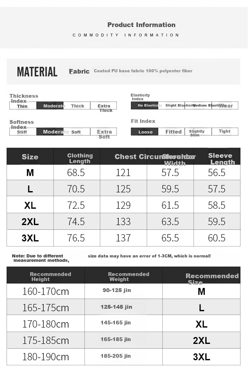 Warrior Men's Casual Leather Jacket Spring Autumn Loose Lapel Workwear Coat Gray XL 8