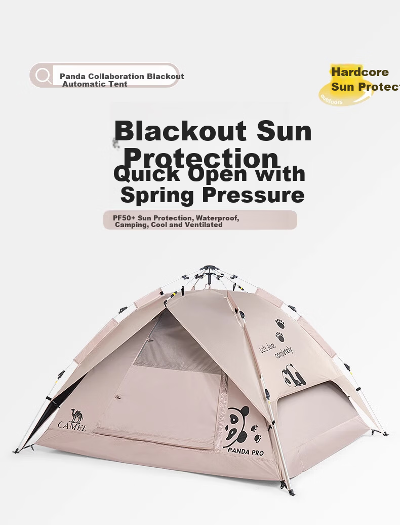 CAMEL Panda Tent Outdoor Folding Portable Camping Overnight Picnic Park Blackout Sunscreen 5017-3A 1