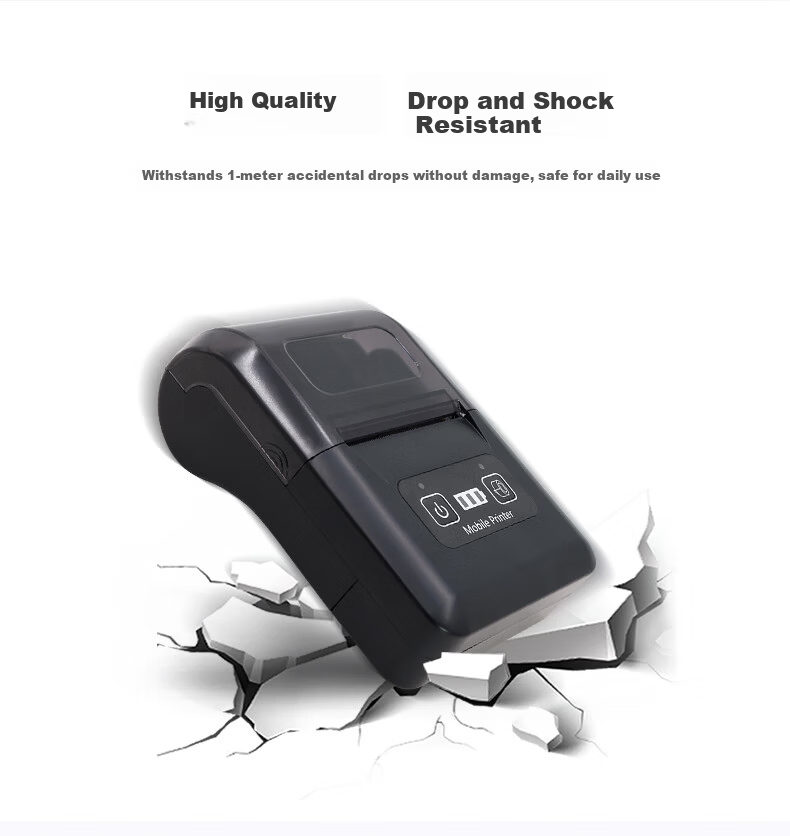 Dongwei Portable Weighing Scale Receipt Printer Customizable Bluetooth Mobile Truck Water Ticket Printer 10