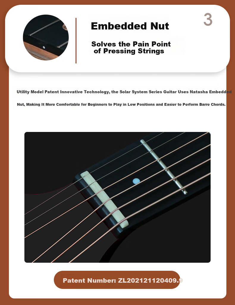 NATASHA Can't Learn to Play Acoustic Guitar, Solar System Mercury Collector's Edition HPL Complete Beginner's Guide for Adults 6