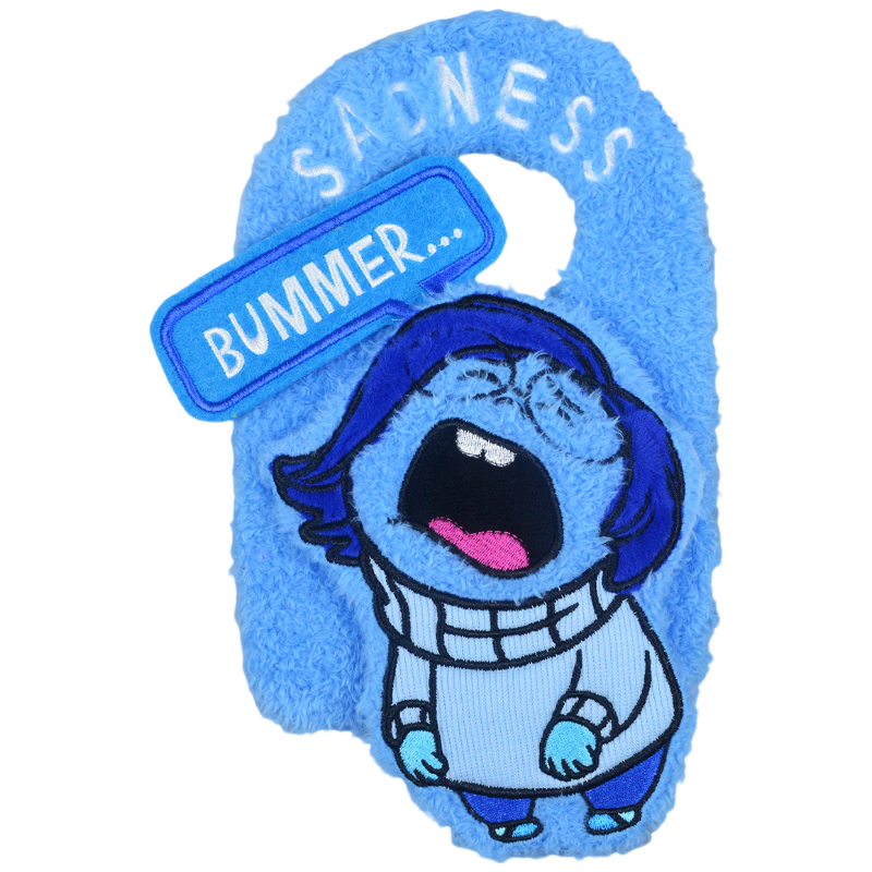 Disney Inside Out Sadness Plush Keychain Door Hanger Fun Toy Decoration Birthday Graduation Gift