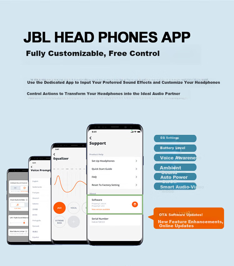 JBL WAVE BUDS 2 True Wireless Bluetooth Earphones, Active Noise Cancellation In-Ear Headphones for Calls And Music, Compatible with Apple, Huawei, Xiaomi Phones, Pink 6