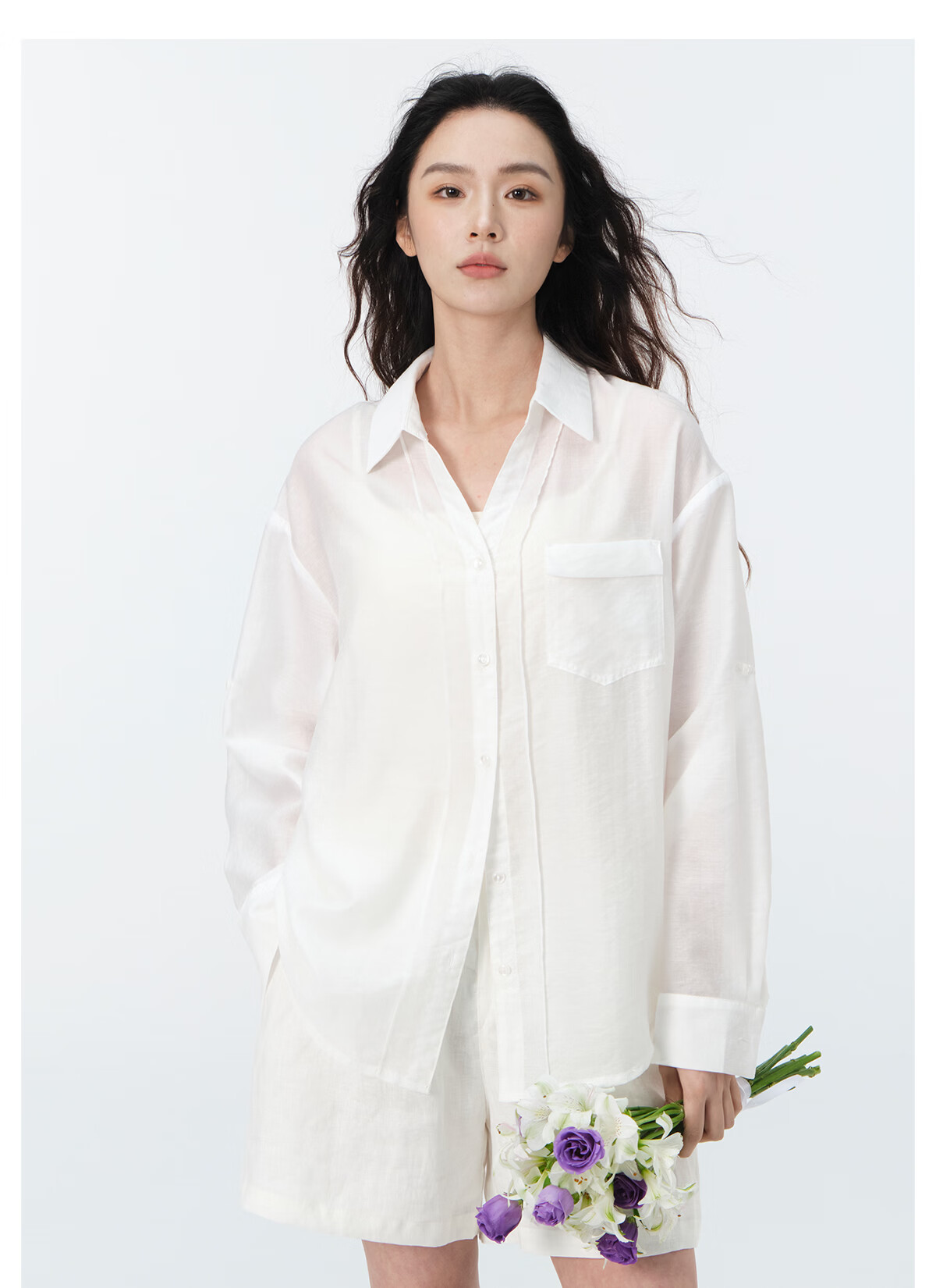 RA&RN RARN/Love Like You Lightweight Lapel Lyocell Shirt 16