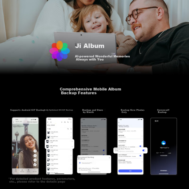 Zidoo Private Cloud Z4Pro+ 8G Version 8TB Four-Bay NAS Network Storage Smart AI Personal Cloud Hard Drive Home Server Mobile PC Tablet Expansion