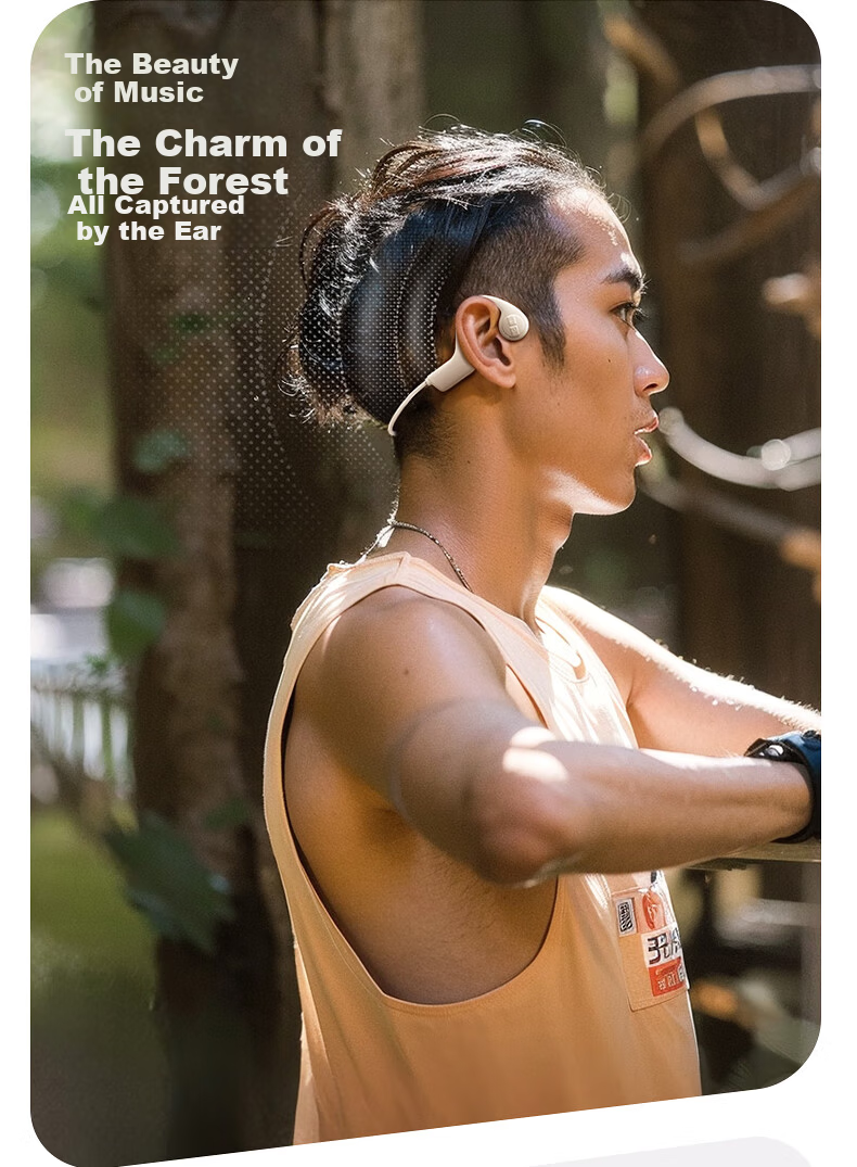 KINYO Bone Conduction Bluetooth Earphones 2025 New Wireless Sports Running Ear-Hook X7Pro 12