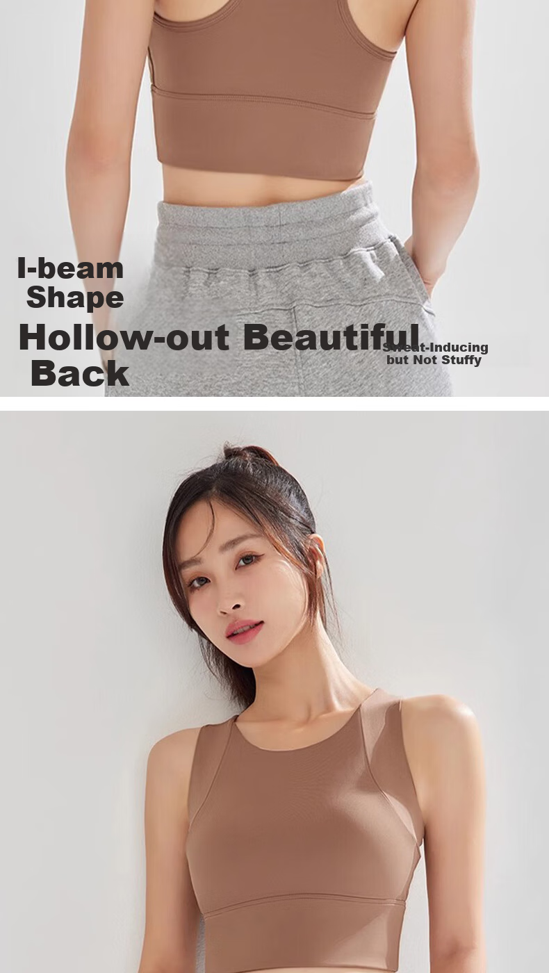 Ziyouxi High-Impact Sports Bra for Women, One-Piece Anti-Shock And Anti-Sagging Yoga Vest, Fitness Training Bra, Outer Wear Or Inner Layering 6