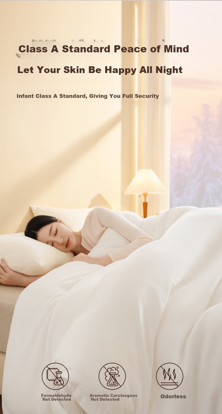 JD Jingzao Extra Thick Winter Quilt Thickened Warm Winter Comforter Core Home Use Brushed Antibacterial Class A 7.5 Jin 2x2.3m 11