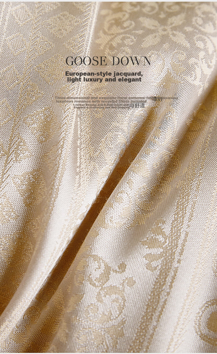 LUOLAI Home Textiles Polish Imported 95% White Goose Down Antibacterial Hotel Seven-Star Pillow 47*73cm 8