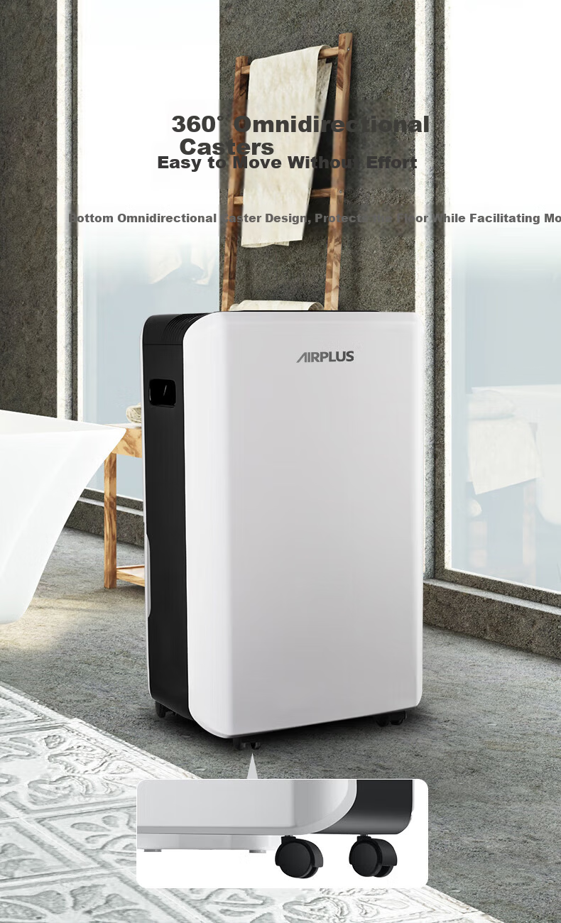Aipulaisi Dehumidifier Home Large Area Basement Dehumidifier 31L/Day High-Efficiency Compressor AP31-1908EW 13