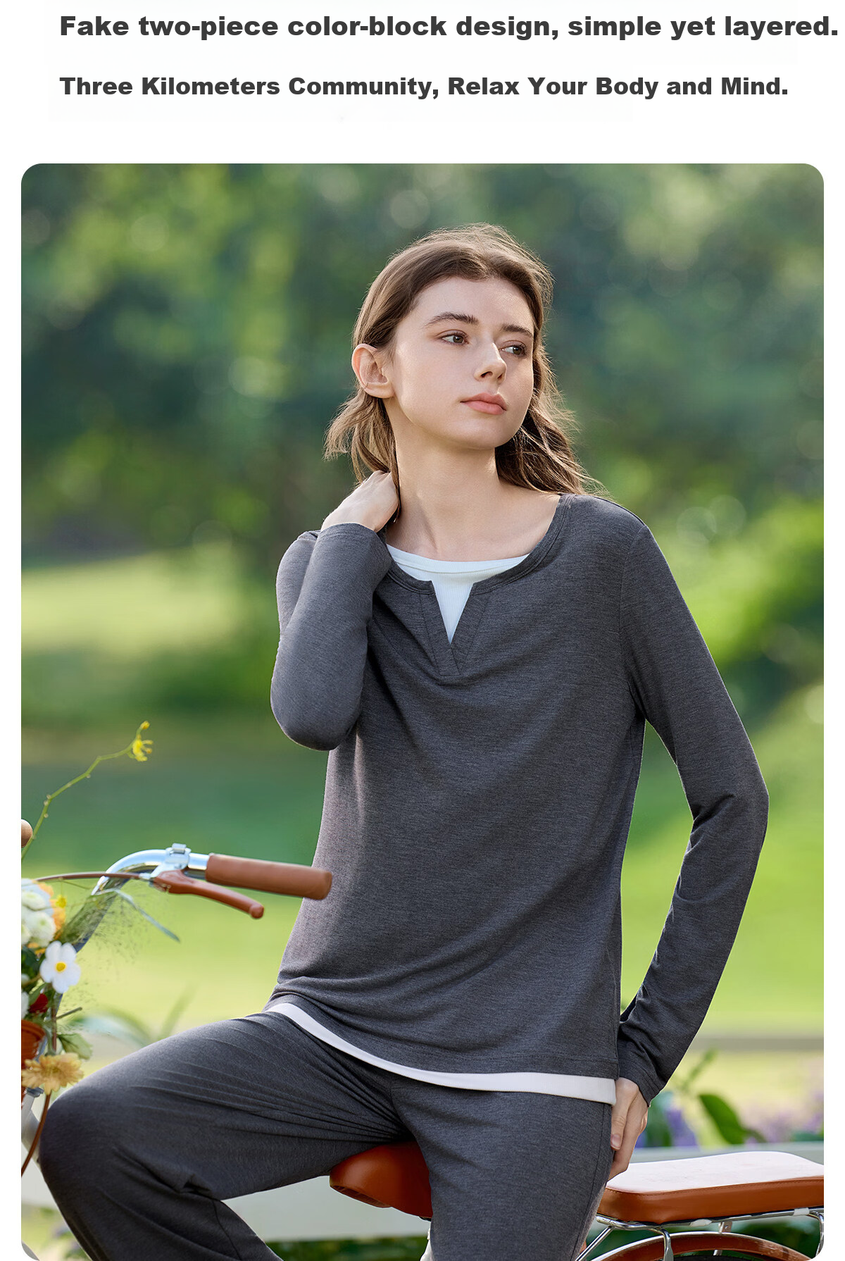 JOYNCLEON Bamboo Fiber Maternity Pajamas Spring Summer Nursing Postpartum Pregnancy L jyz204870 16