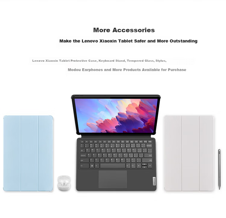 Lenovo Xiaoxin Pro 13 Series Tablet Protective Case Delicate Texture Smart Wake Triangular Stand Stable Drip Amber Green 5