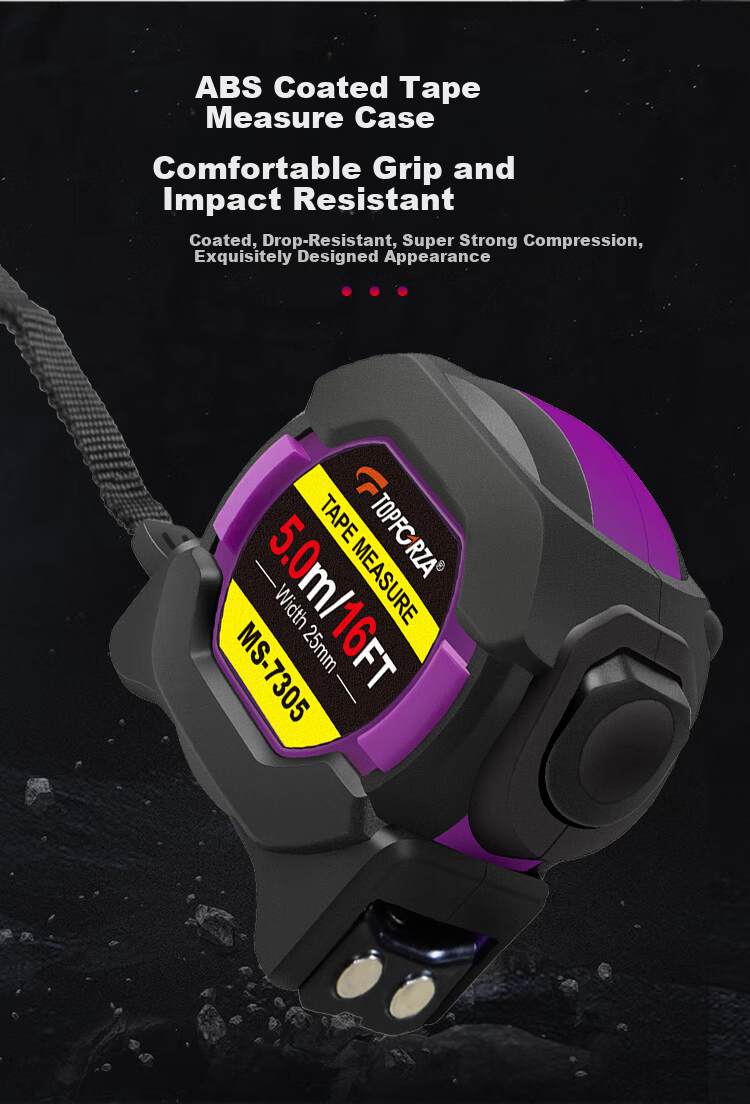 TOPFORZA Authentic Luban Ruler, 5.5 Meters, Self-Locking Steel Tape Measure, Meter Ruler, Box Ruler, Feng Shui Ruler, Dinglan Ruler, Measuring Ruler MS-7355 5