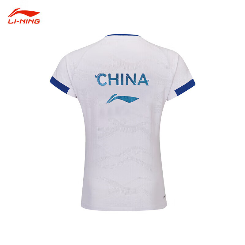 LI-NING 2026 New International Star Badminton Competition Quick-Dry Breathable Short Sleeve Sportswear 6
