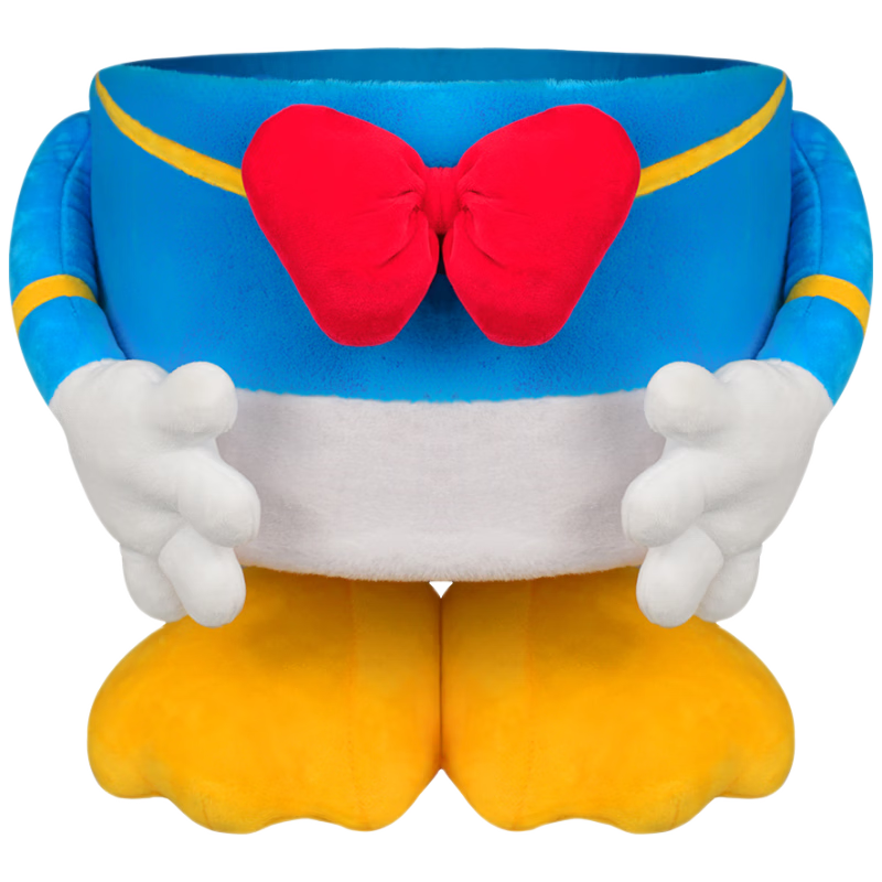 Disney Donald Duck Hugging Tube Trendy Figurine Decoration Fashionable Outfit Birthday Gift Housewarming Gift Fun Storage