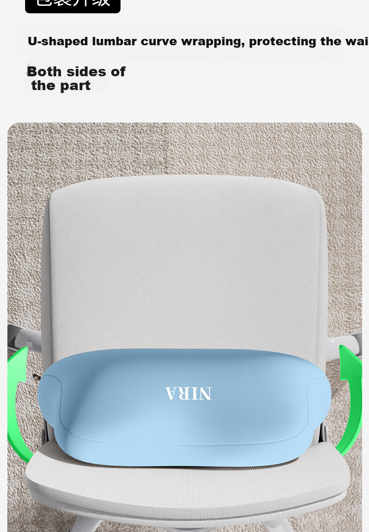 Nila Maternity Lumbar Support Cushion Office Seat Backrest Pad Waist Support Pillow for Women 10