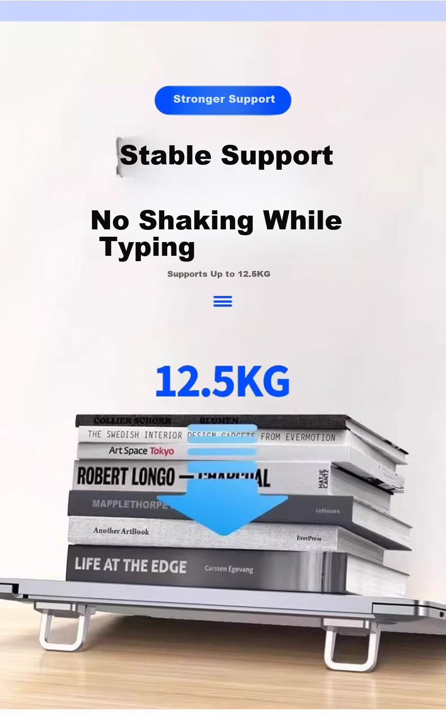 Home Maid Laptop Stand, N3 Foldable Height-Adjustable Cooling Base, Tablet Computer Desktop Portable Stand 8