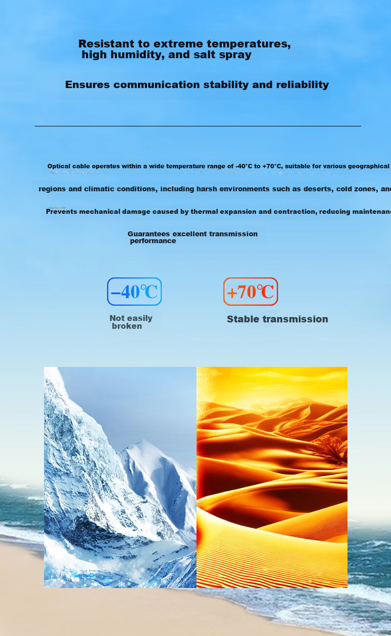 BOYANG GYTA Armored Single-Mode Outdoor Optical Cable 4-Core Communication Fiber Optic Cable Rodent-Resistant Layer-Stranded Outdoor Aerial/Pipeline 1 Meter BY-GYTA-4B1.3-1M 8
