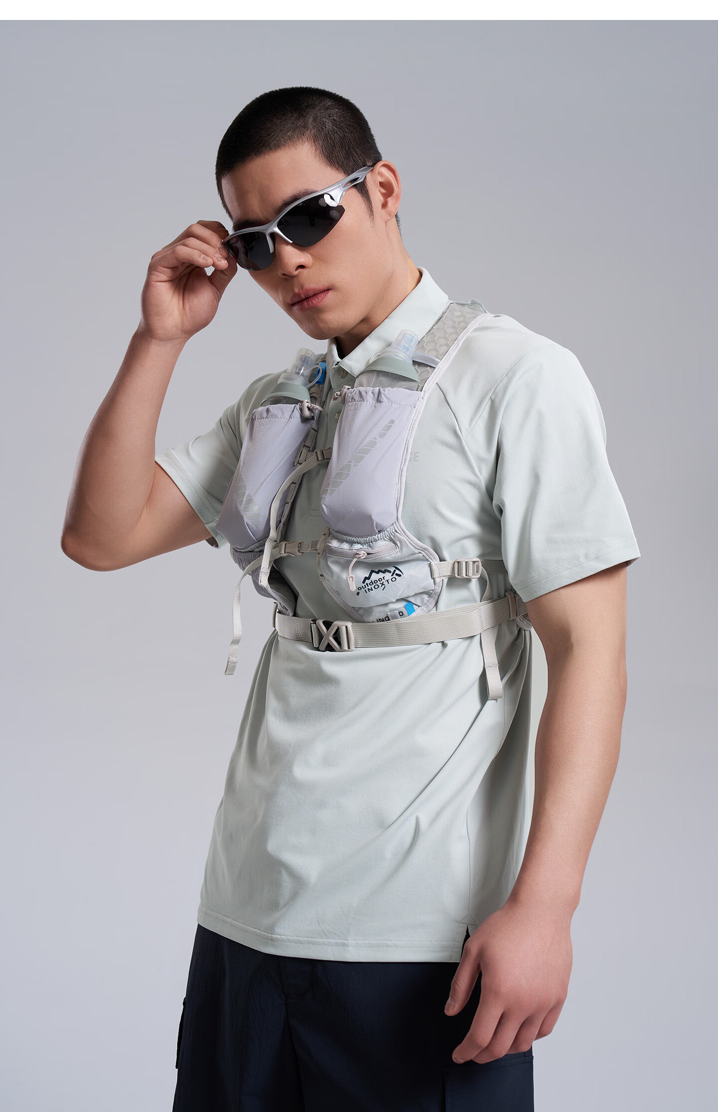 BLACKICE 26 New Outdoor Spring Summer Men's Sun Protection Short Sleeve Antibacterial Polo Shirt Moisture-Wicking Quick-Dry Half Sleeve T-Shirt F1522KH 10
