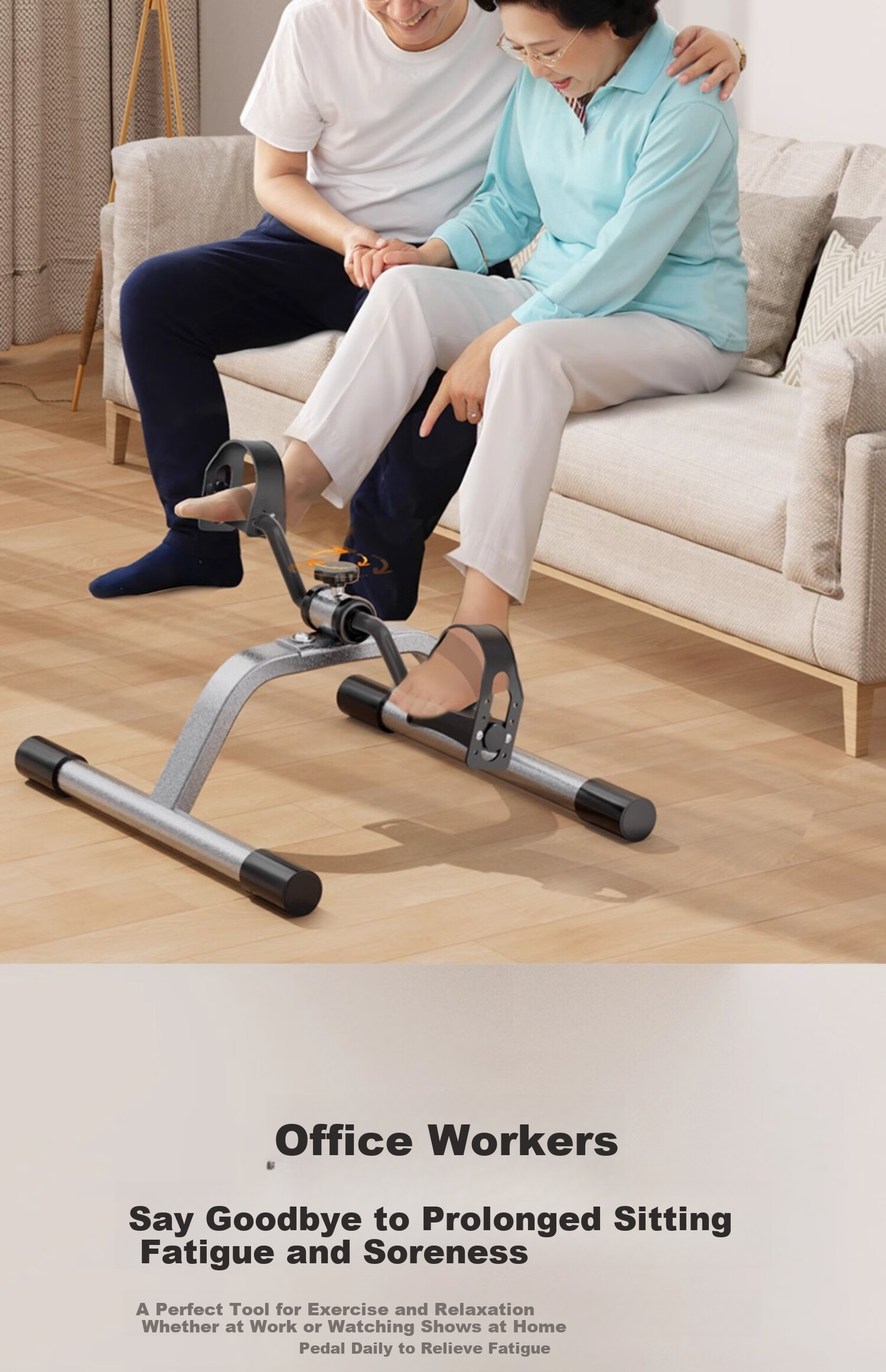 Home Rehabilitation Machine Stroke Hemiplegia Upper and Lower Limb Pedal Exerciser Elderly Hand and Leg Strength Recovery Training Equipment 11