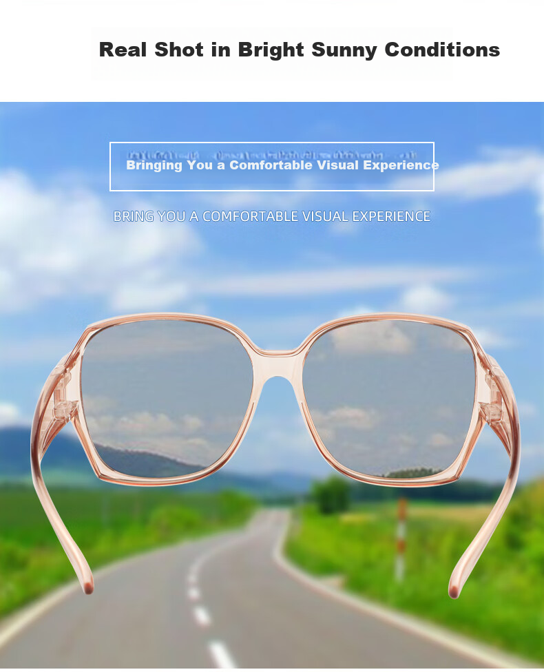 LESCA LUNETIER Polarized Clip-On Sunglasses for Women UV Protection Driving - Upgraded Polarized Brown Frame with Brown Lenses 10