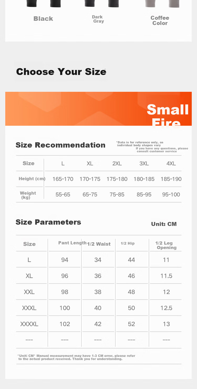 HLA [Xiao Huo-Air8] Men's Thermal Pants Double-Sided Fleece 280g Antibacterial Heating Warm Ginger Autumn Long Johns Single Layer Underwear 12