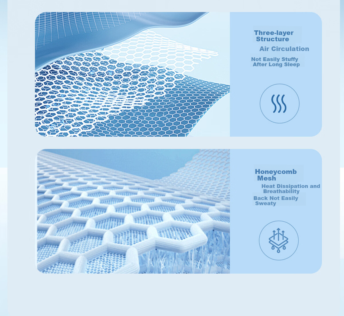 MERCURY Kids Cooling Mat Ice Silk Mat Class A Mat for Mothers And Babies, Cool-Feeling Soft Mat, Antibacterial Breathable Machine Washable Foldable Three-Piece Set 1.5m X 2m 8