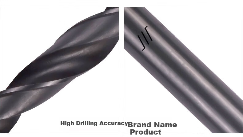 Chengliang Straight Drill 6mm (10 Pieces), High-Speed Steel HSS Drill Bit, Machine Tool Drill Bit, High Hardness Straight Shank Twist Drill 3