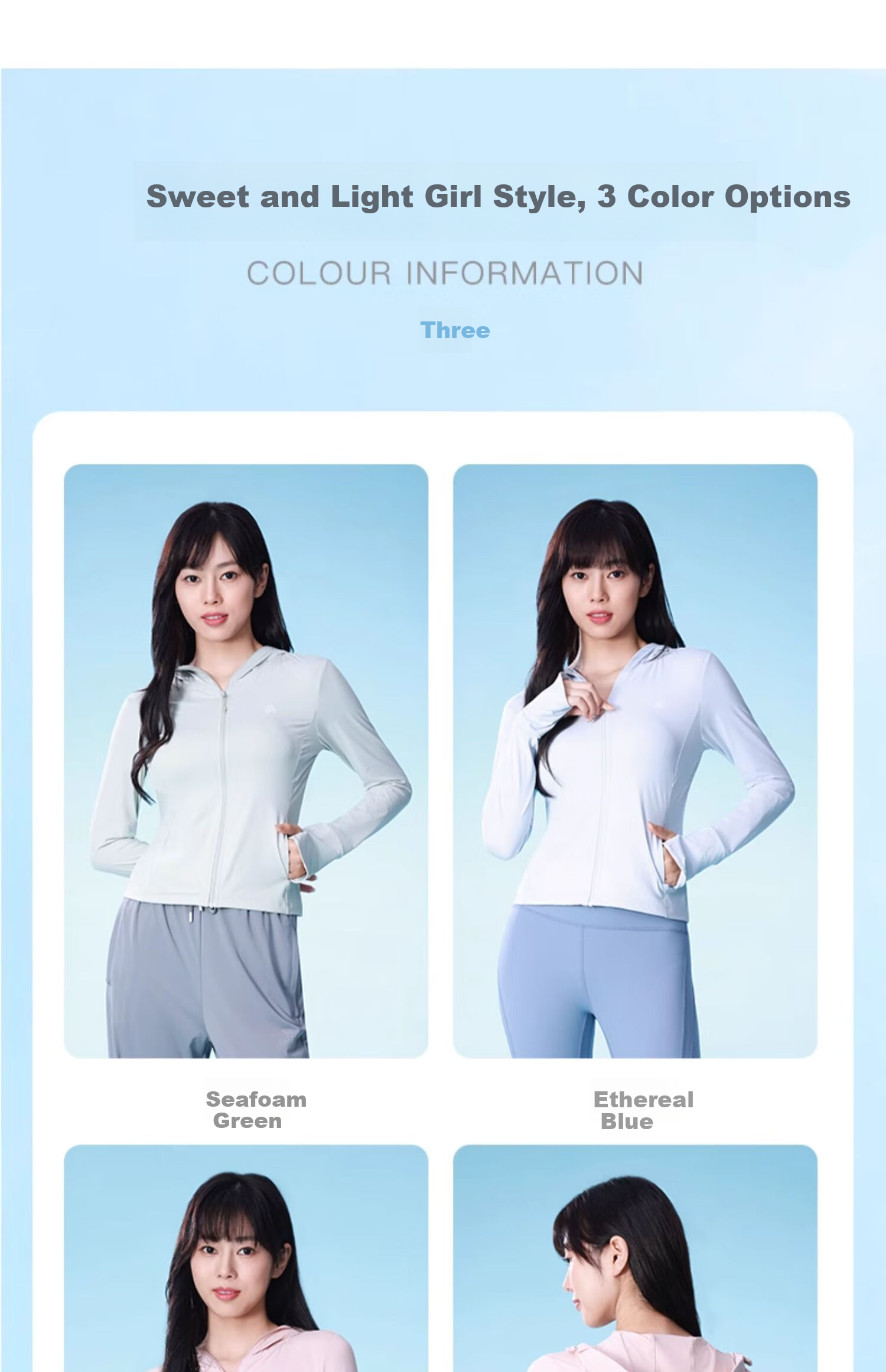 Camel Women's Slim Fit Summer New UV Protection Jacket Cool Breathable Sunscreen Coat 21
