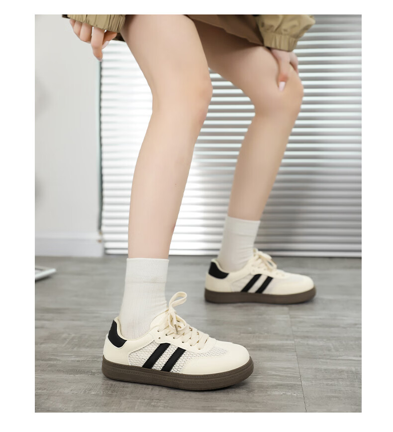 Global Mesh Breathable Training Shoes for Women 2026 New Student Casual Soft Sole Lightweight Sports Shoes 26