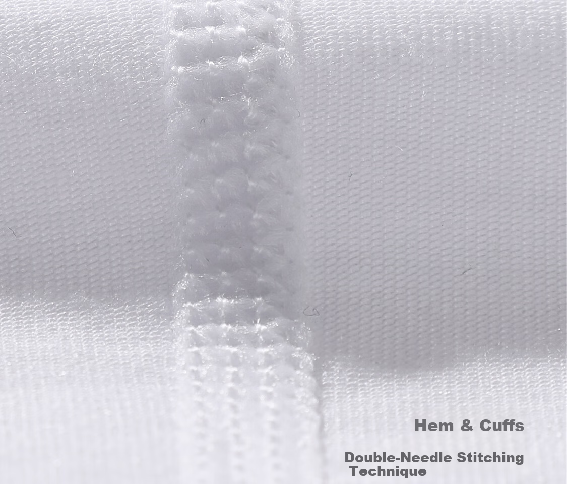Aimer Men Modal Short Sleeve T-Shirt Base Layer [2-Pack] V-Neck Vest White 170 15