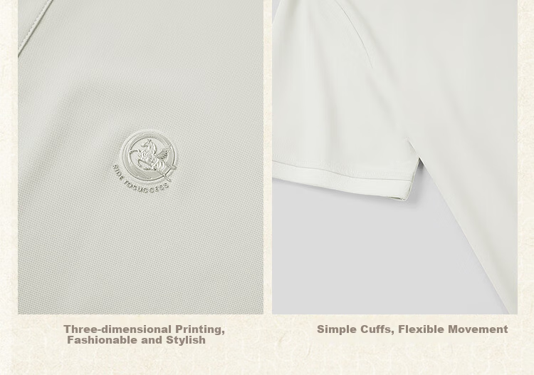 HLA Hailan Home Men's Polo Shirt 2026 New Year Dunhuang Series Cool Short Sleeve Summer 12