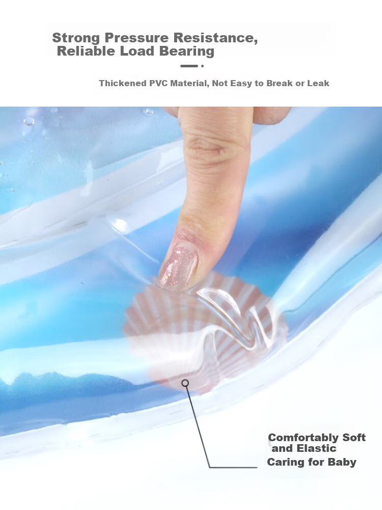9i9 Kids Water Pat Mat Baby Crawling Mat Toy Training Large Thickened Cooling Mat Four Seasons Seat Cushion Ocean 6