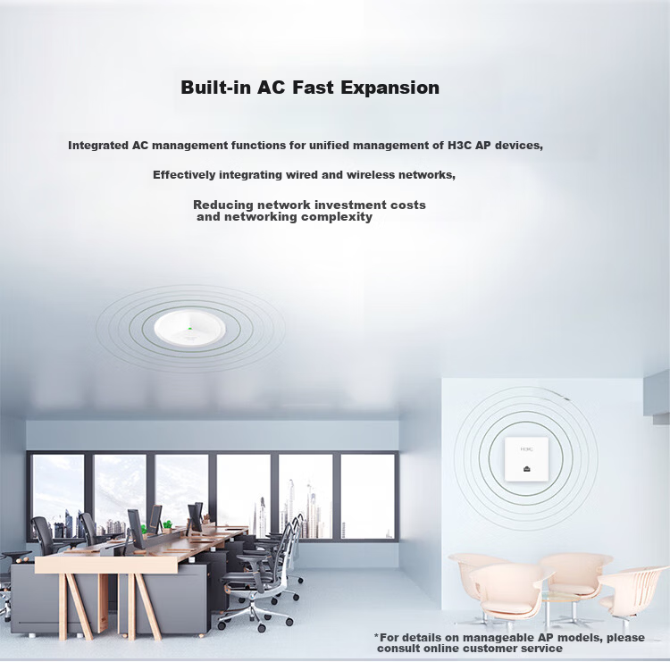 H3C Multi-WAN+4LAN Gigabit Enterprise-Grade VPN Wired Gateway Router, with 250 Devices, IPv6, Firewall, And Internet Behavior Management, MSR860-6EI 7