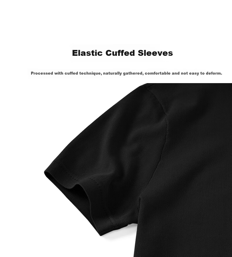 Mr.Bu Exquisite Short Sleeve Seagull Collar Men's T-Shirt 2026 New Dark Color High-End Men's Wear 25