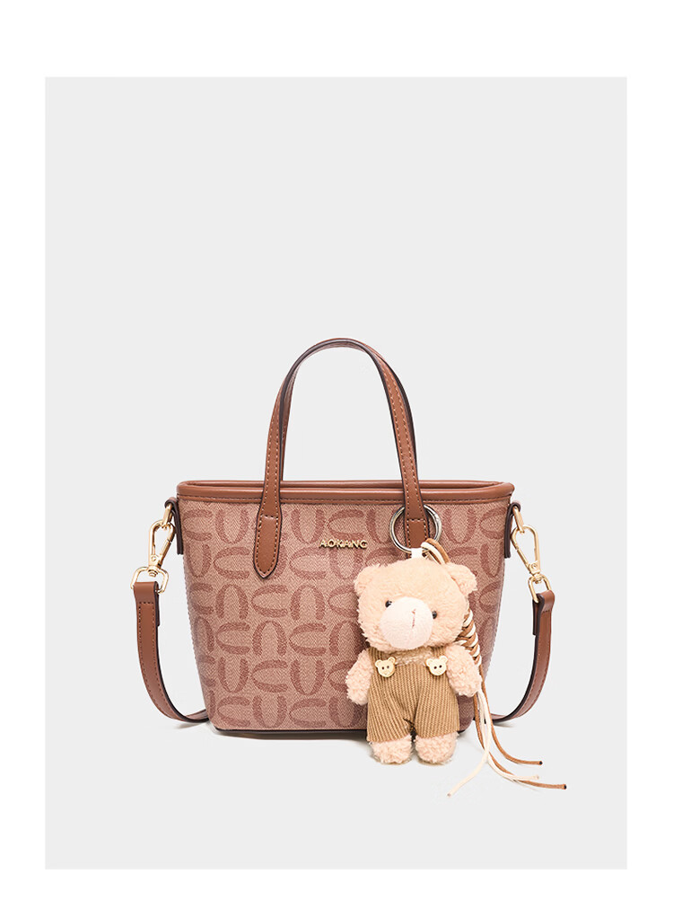Aokang [Celebrity Style] Women's New Handheld Bucket Bag Fashion Crossbody Bag Birthday Gift for Girlfriend Wife 22