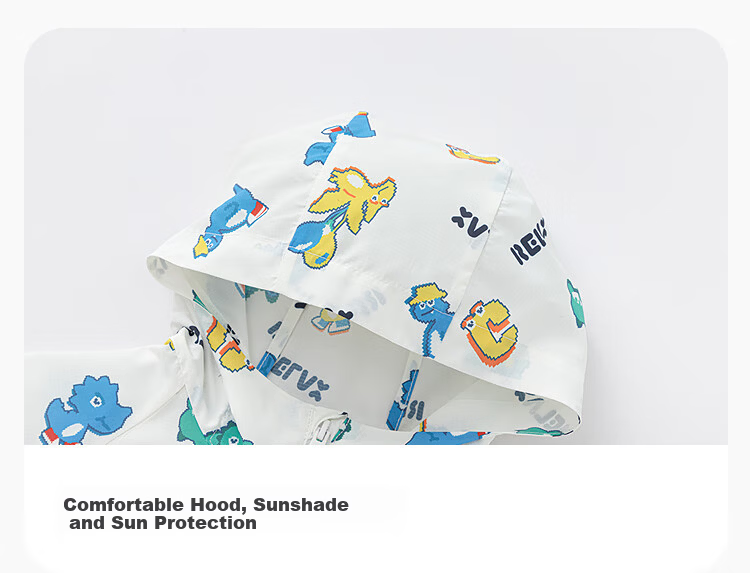 BALABALA Kids Children's Sun Protection Jacket Boys 2025 Summer Skin Jacket [Mall Same Style] 201225105101 3