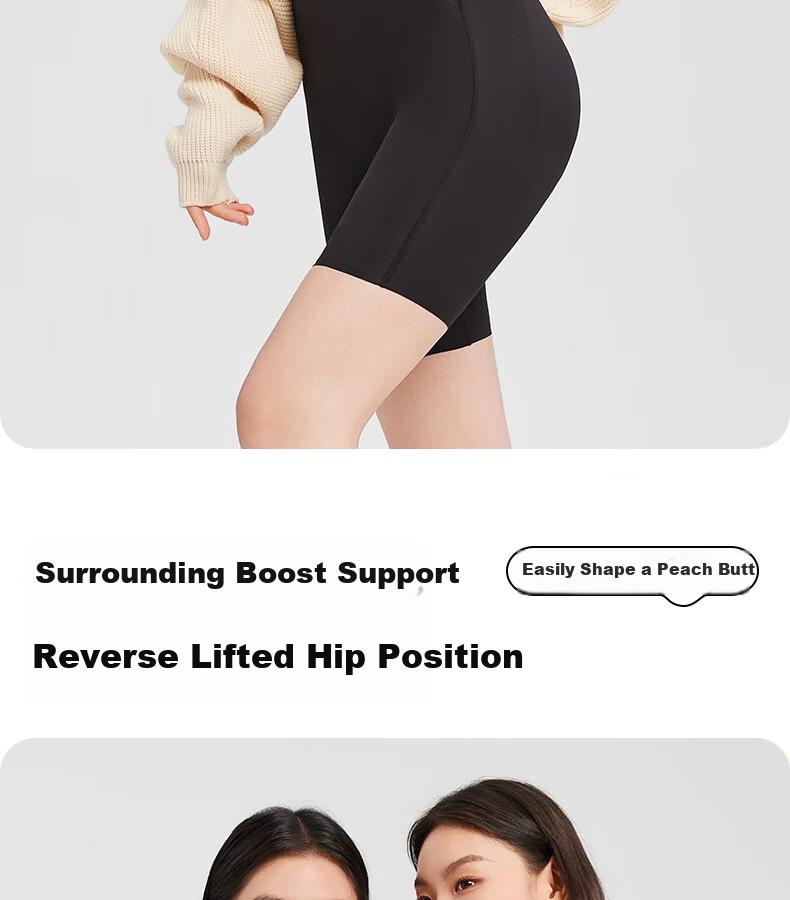 GRACEWELL Women's Shapewear Bodysuit Tummy Control Hip Lift Body Shaping Waist Cincher Wireless Back Closure Slimming Suit Black L 11