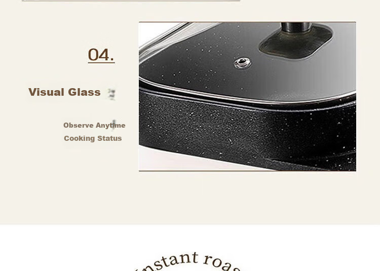 Joyoung 4.5L Multifunctional Electric Hot Pot Induction Cooker High Power Electric Heating Pot HG10-G588 17